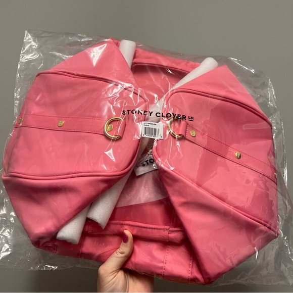 NWT Stoney Clover Lane Guava Mini Duffle With Shoulder Strap Rare Unicorn 🦄 - Picture 3 of 5